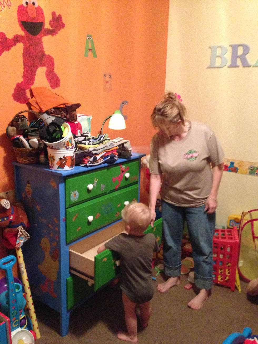 How to paint drawers B+C Guides