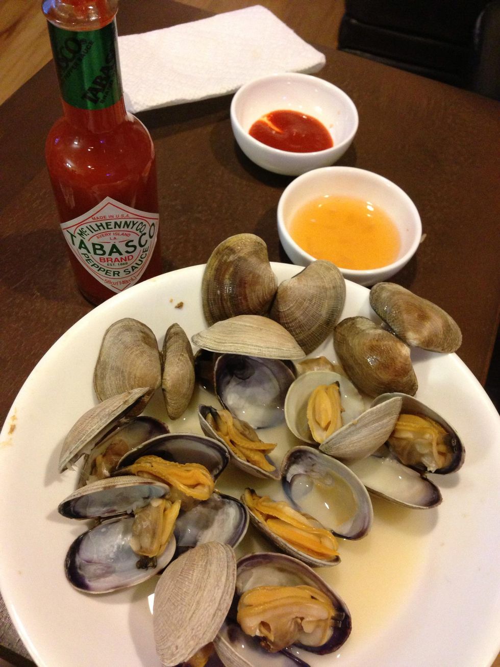 How to cook microwave clam steamers B+C Guides