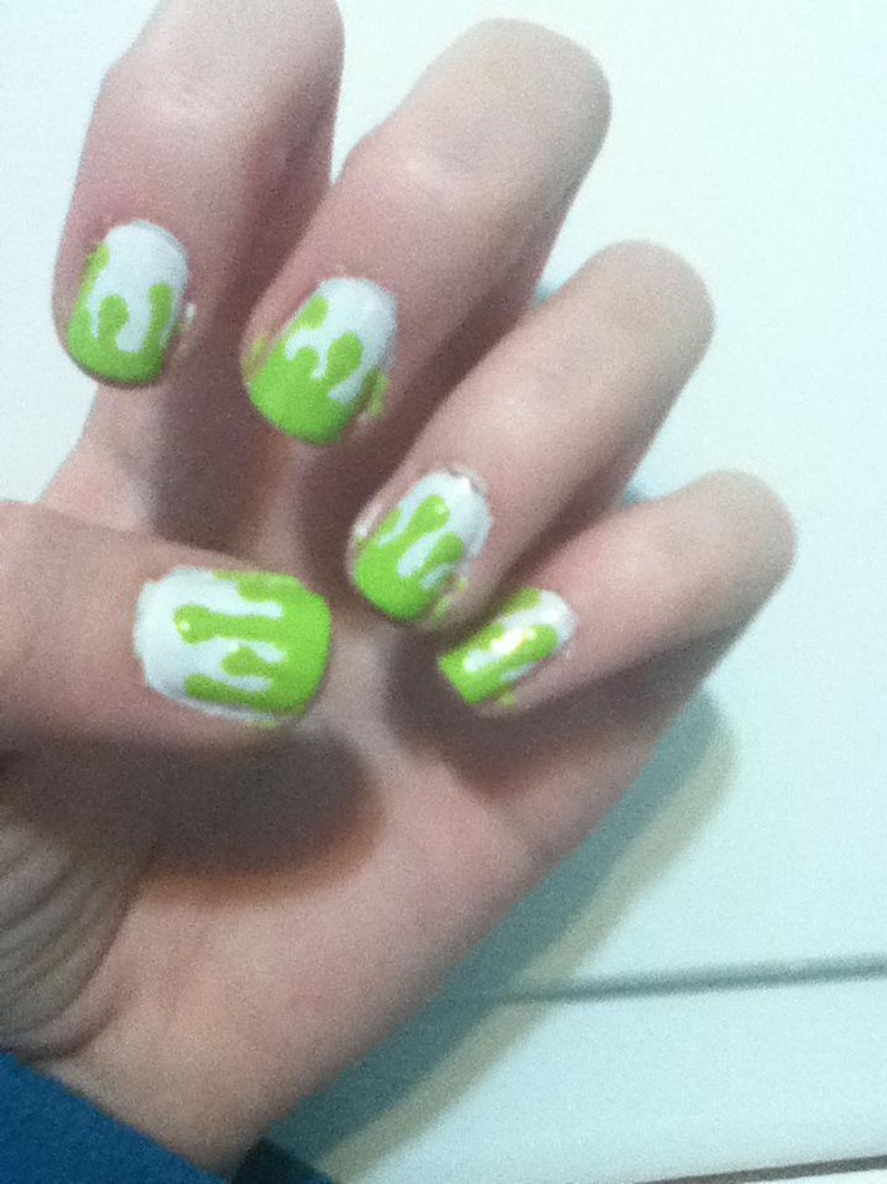 How to do paint drip nails!💅 B+C Guides