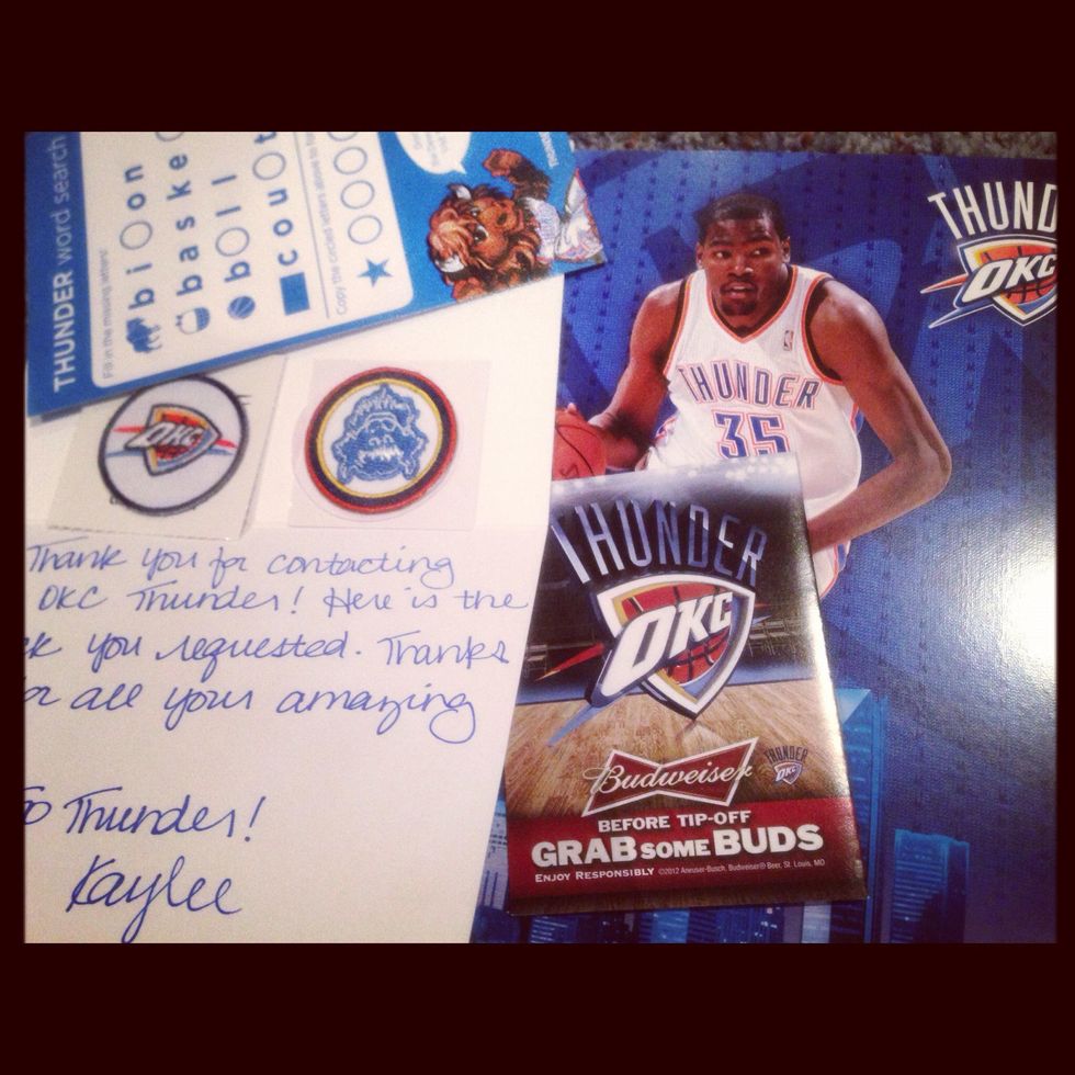 How to get a fan pack from the okc thunder by email B+C Guides