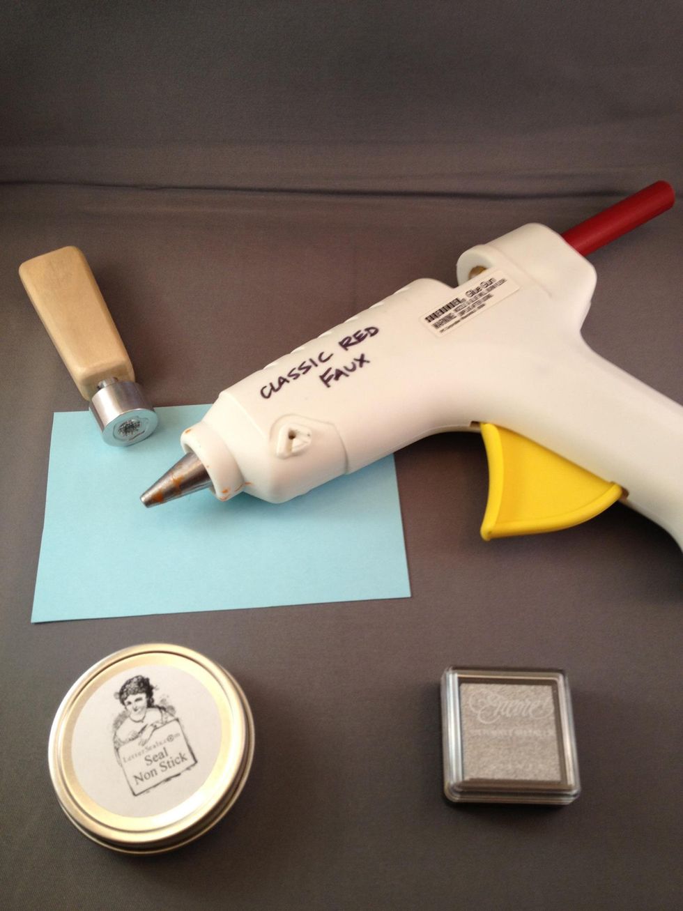 How to use glue gun & wick sealing waxes B+C Guides