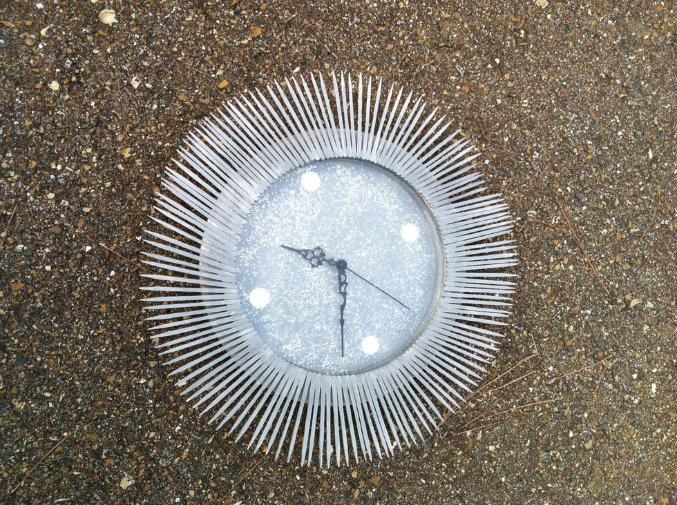 How to makeover a dollar store clock B+C Guides