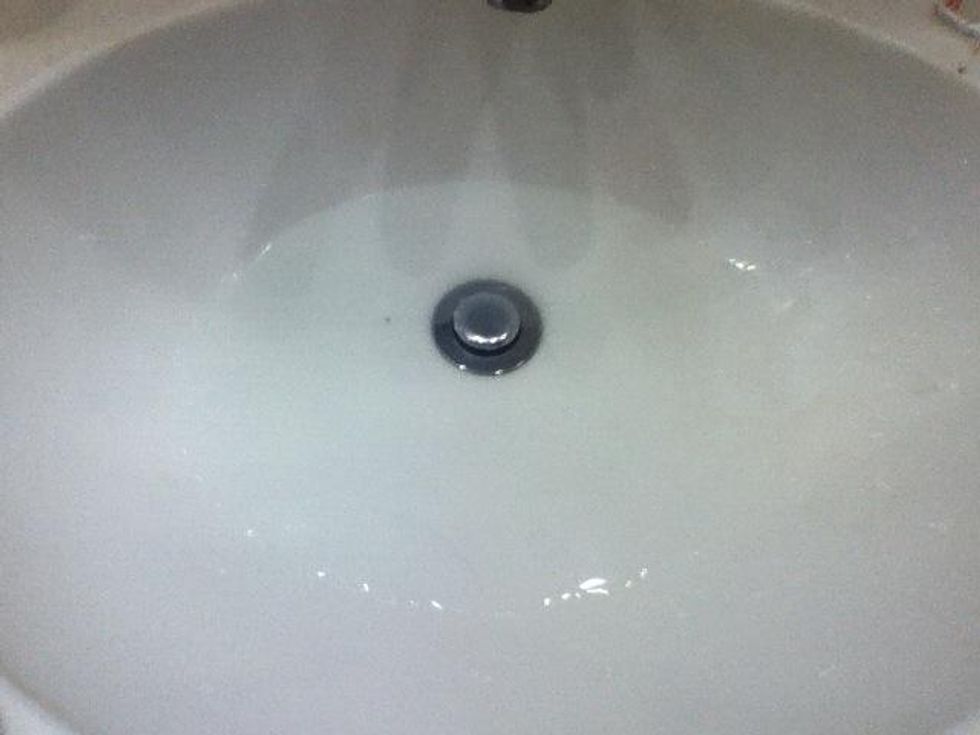 How to fix a stopped up sink drain B+C Guides