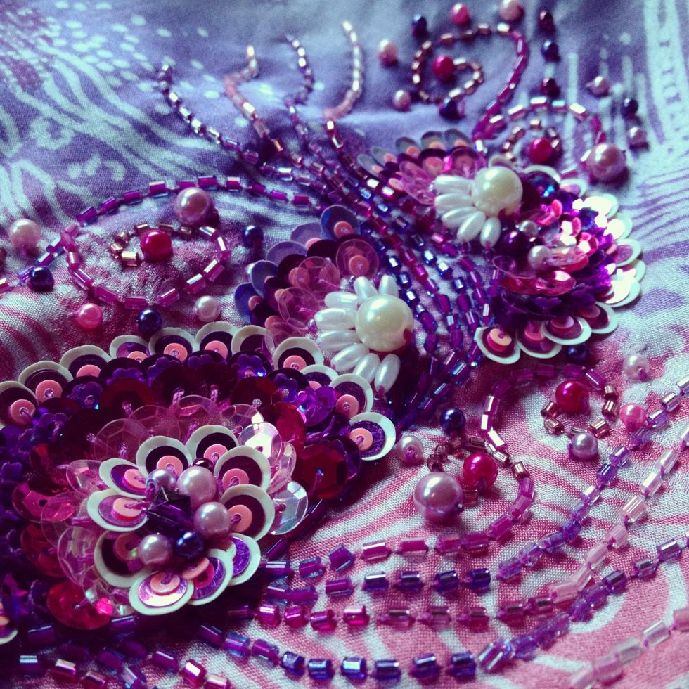 How to design beads on your dress B+C Guides