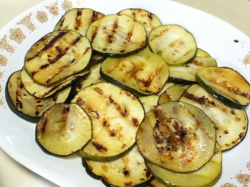 How to cook zucchini on a indoor grill B+C Guides