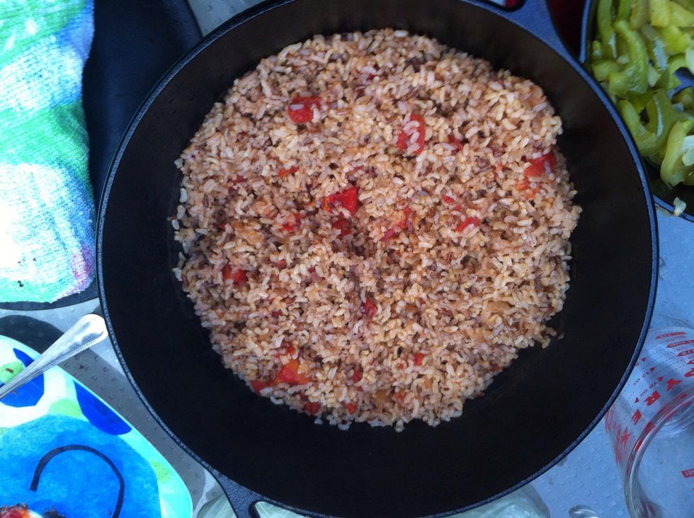 Volcano Rice Packge How to make spanish volcano rice - B+C Guides
