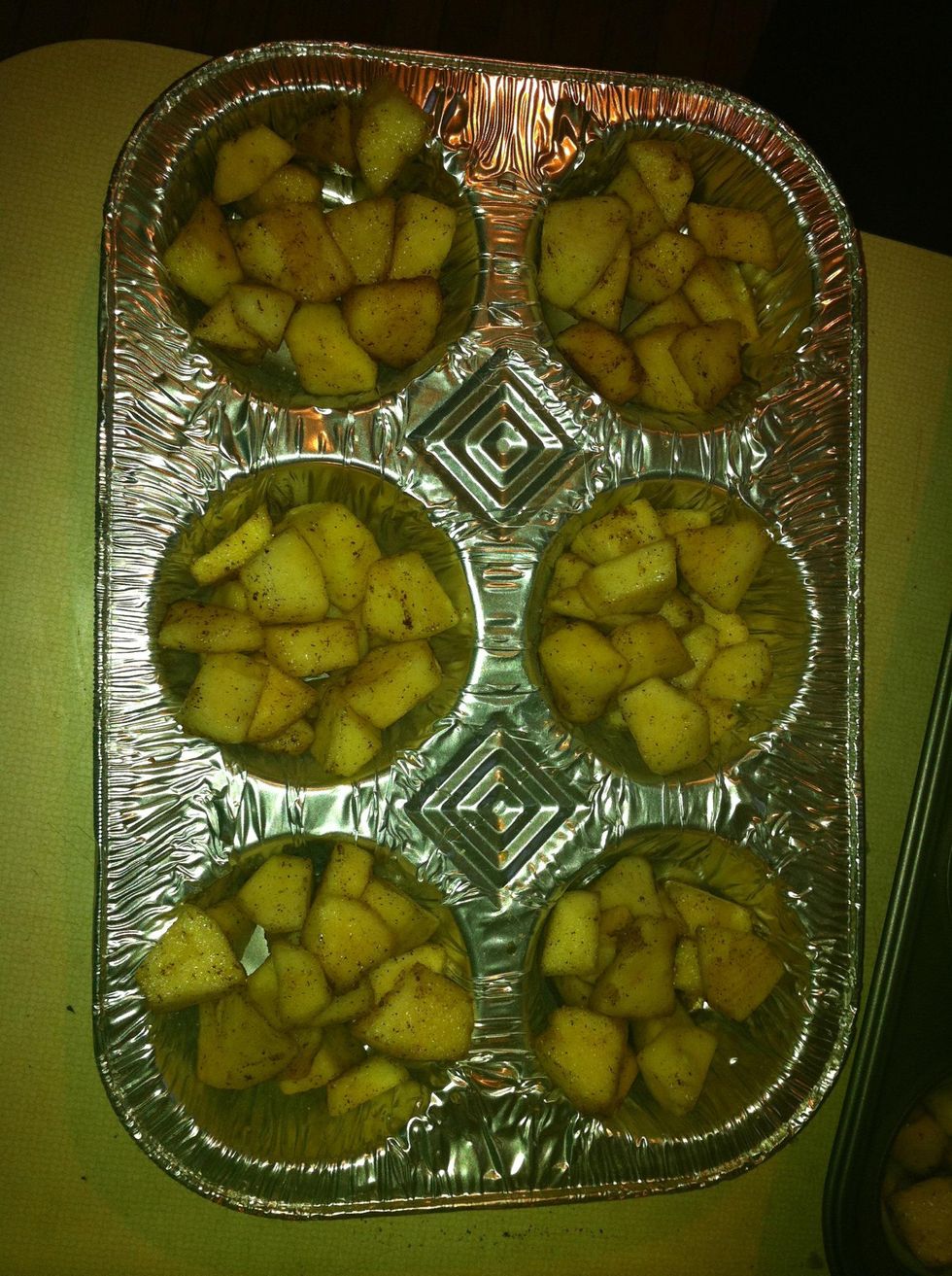 How to make mini baked apple trays B+C Guides