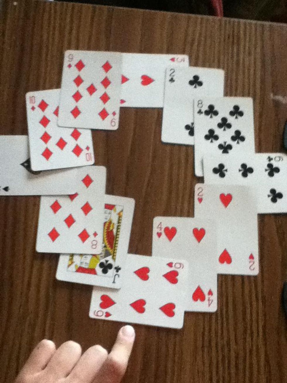 How to do clock card trick B+C Guides