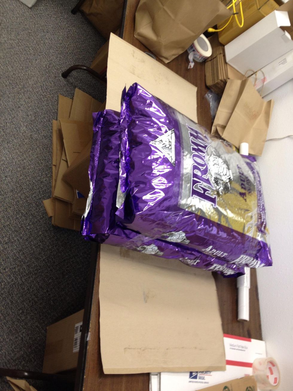 How to package large bags of dog food for shipping B+C Guides