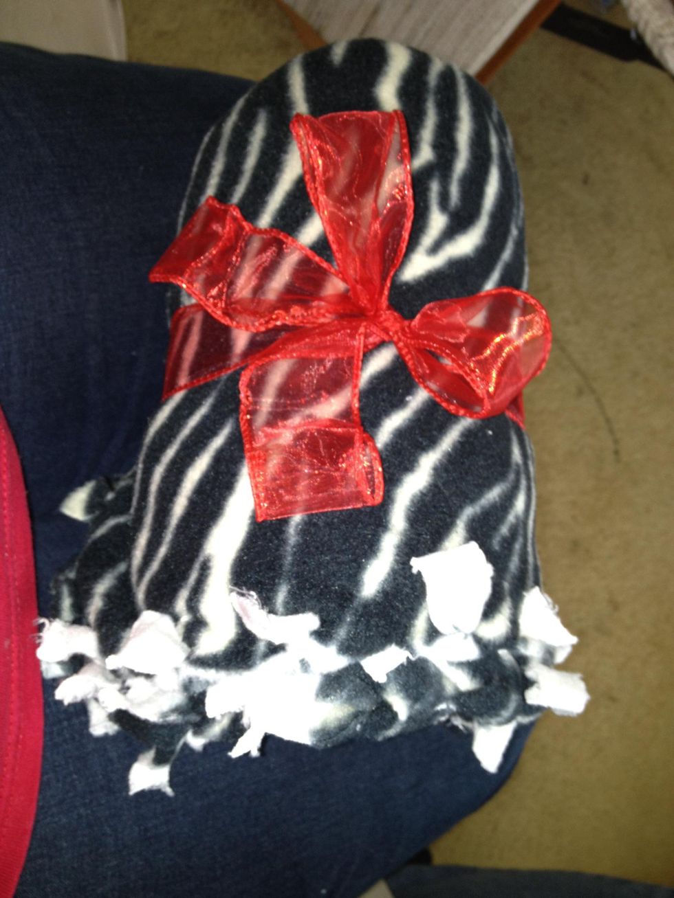 How to make a onelayer fleece tie blanket B+C Guides