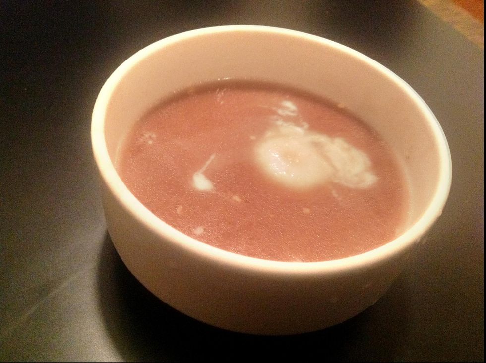 How to cook red bean soup with glutinous rice ball B+C Guides