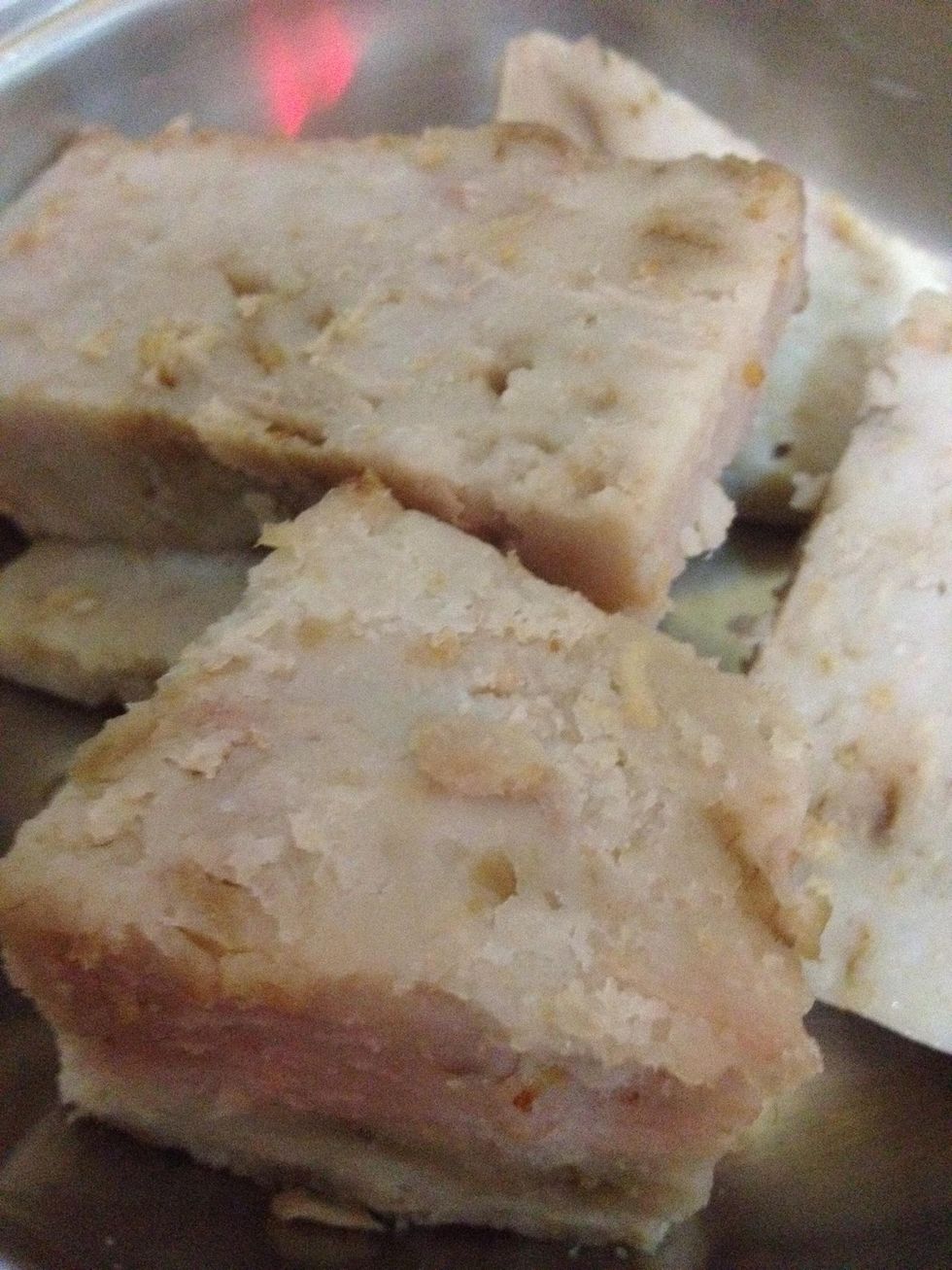 How to cook / steam yam cake B+C Guides