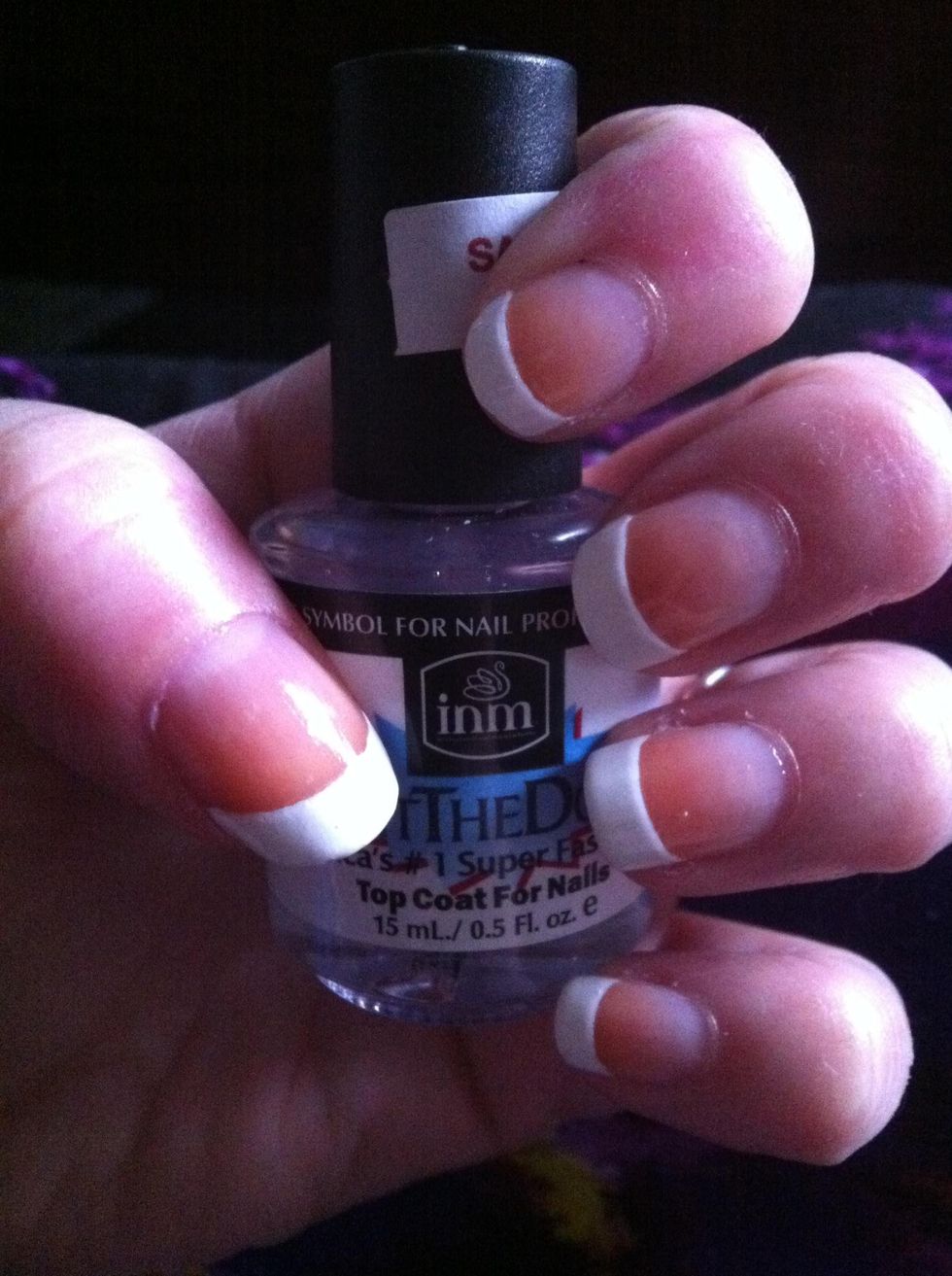 How to paint perfect french tips B+C Guides