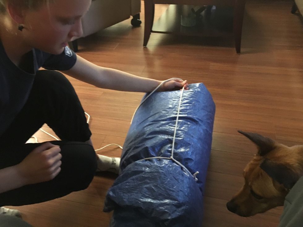 How to fold a bedroll B+C Guides