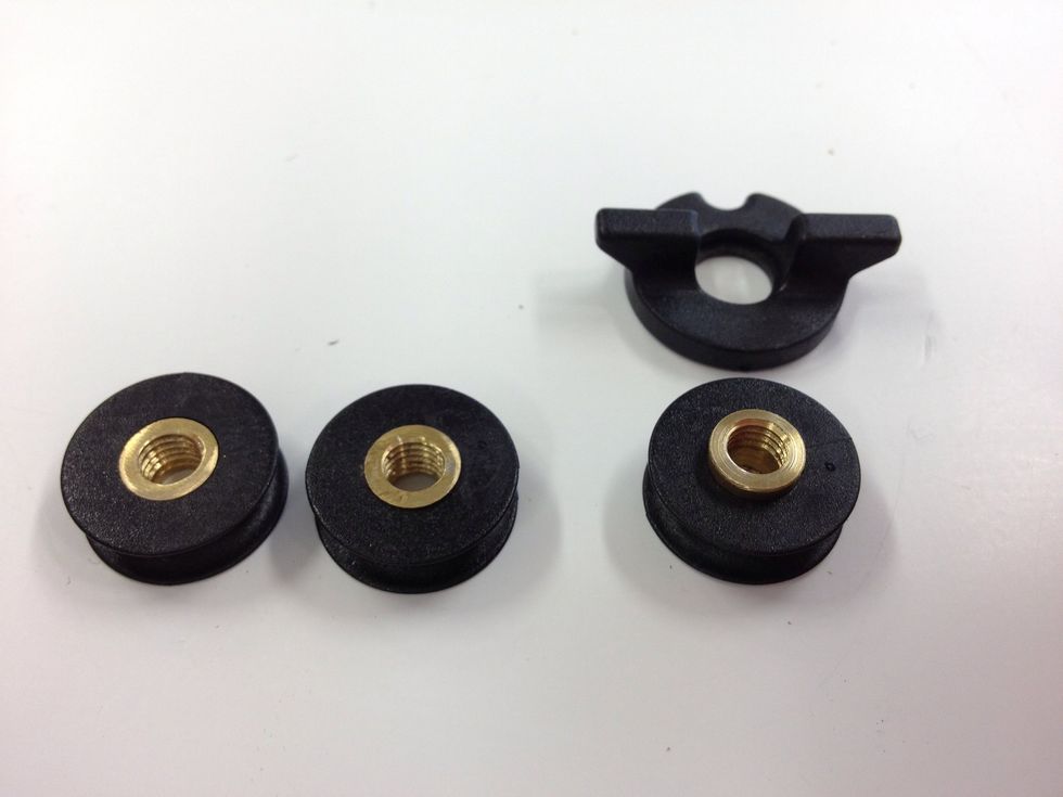 Important: Long tube MUST be used for roller which goes under the propeller