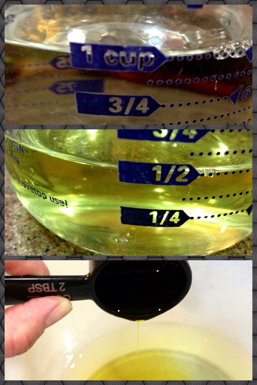 In a 3 qt pitcher: add all ingredients & give a gentle stir. Liquids will take you about to the two quart mark. Add ice to fill to the top.