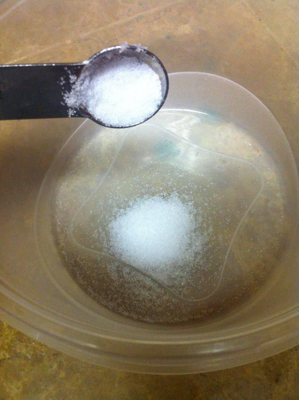 In a bowl , add salt.....