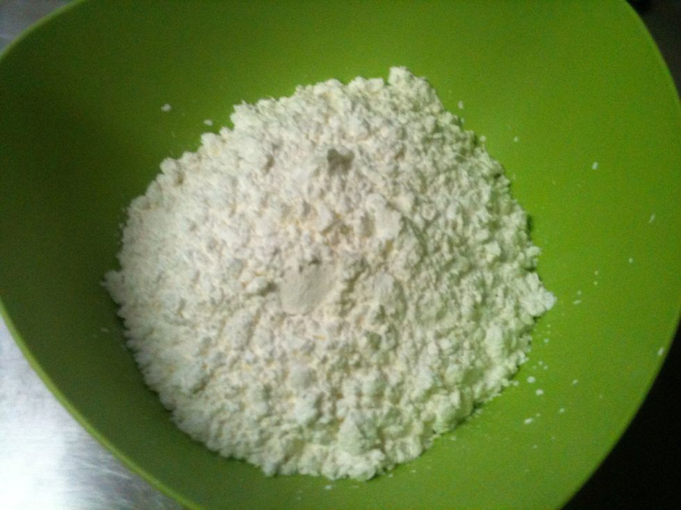 In a bowl, put the cornstarch