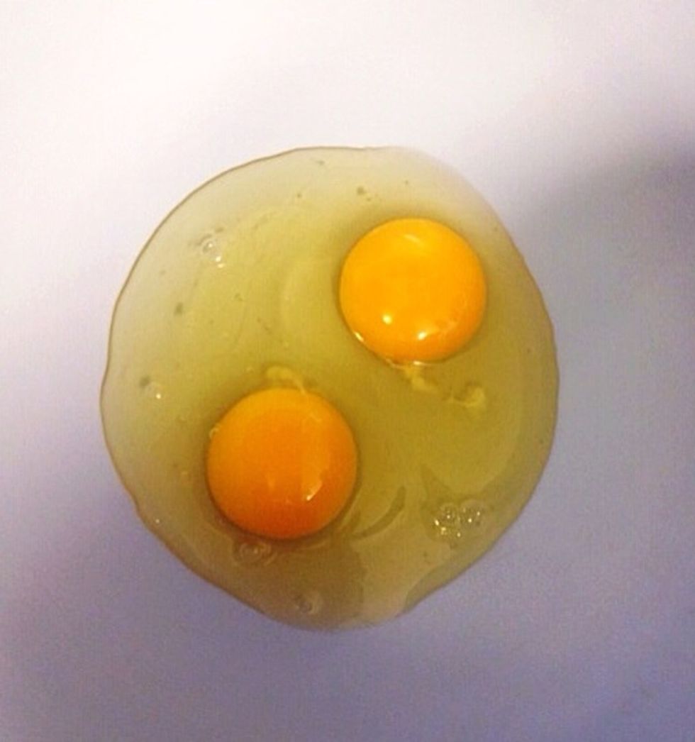 In a bowl whisk eggs with..