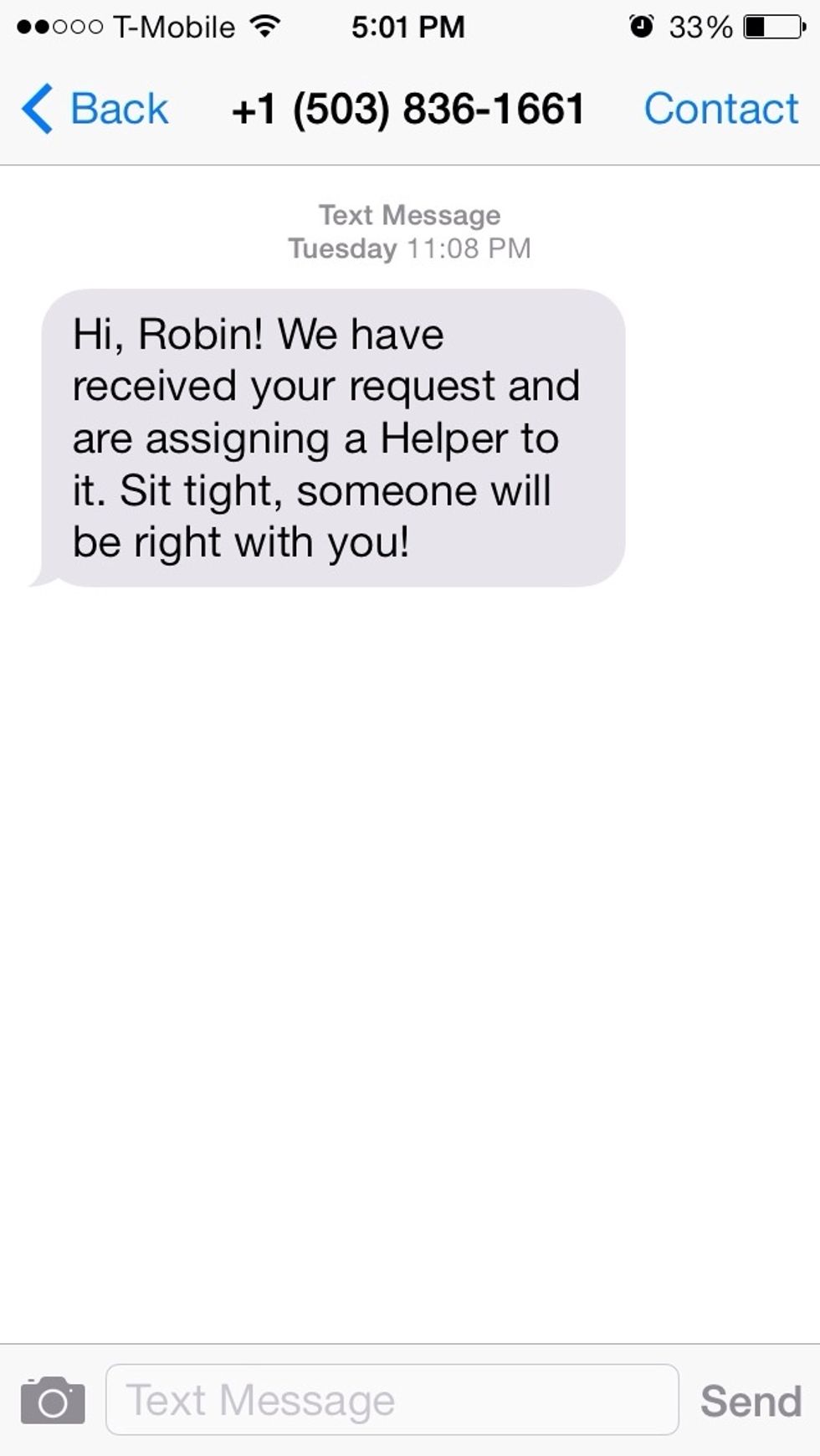 In a few seconds, you should see this.