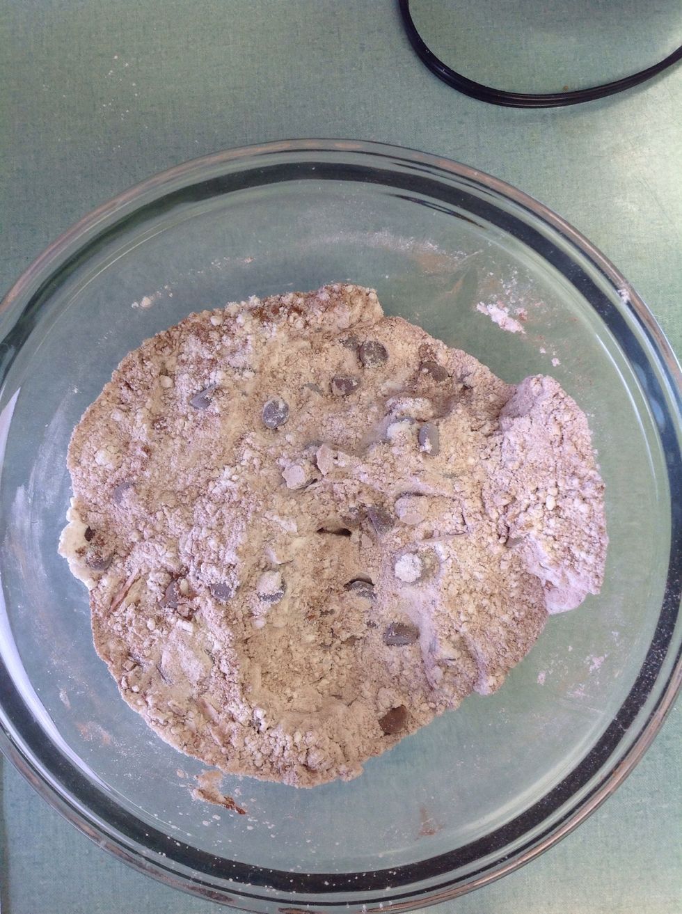 In a large bowl combine the flour, sugar, cocoa powder, baking powder, and salt.