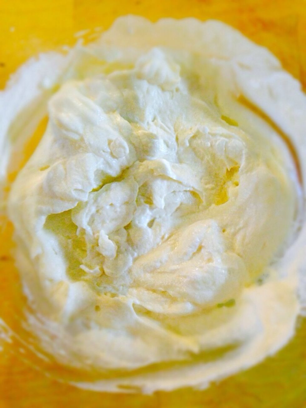 In a large bowl, whisk together sour cream and mayo