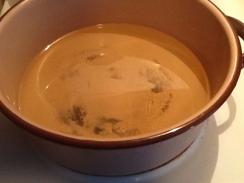 In a pan heat your oil to check