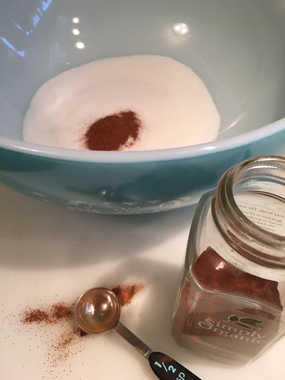 In a separate bowl place; 1 cup sugar and 1/2 tsp cinnamon for dusting kiffles when they are cool.