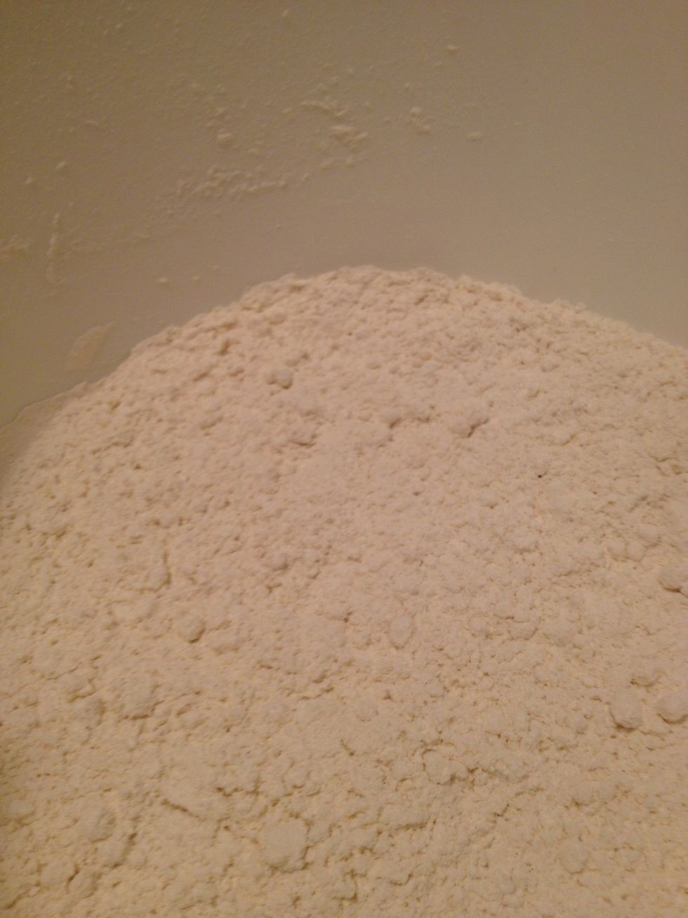 In a seperate bowl sift the flour, baking soda and salt. Then gradually stir into the creamed butter and suger.