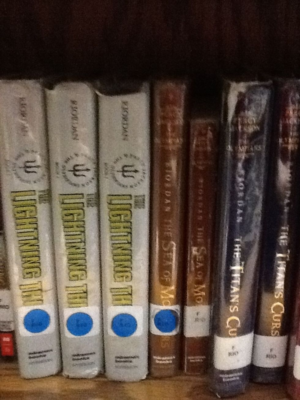 In a series, alphabetical order does not count. Go in the order of the series.