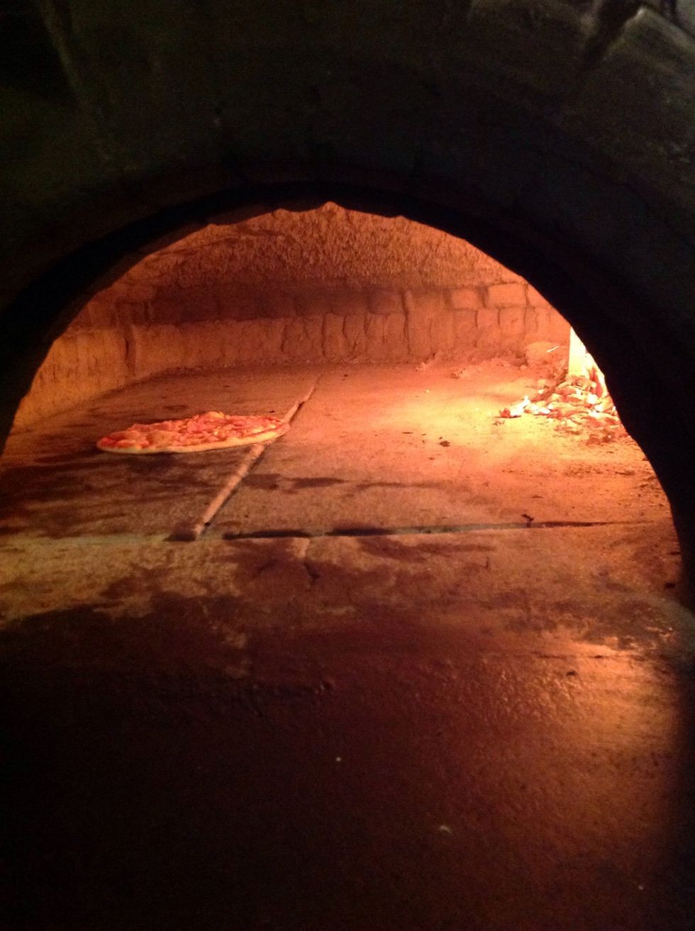 In a wood-fired oven of course!