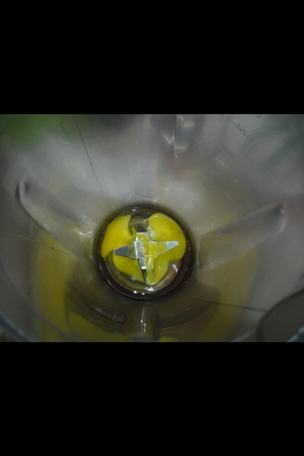 In another bowl, beat the egg, then add the milk and melted butter.