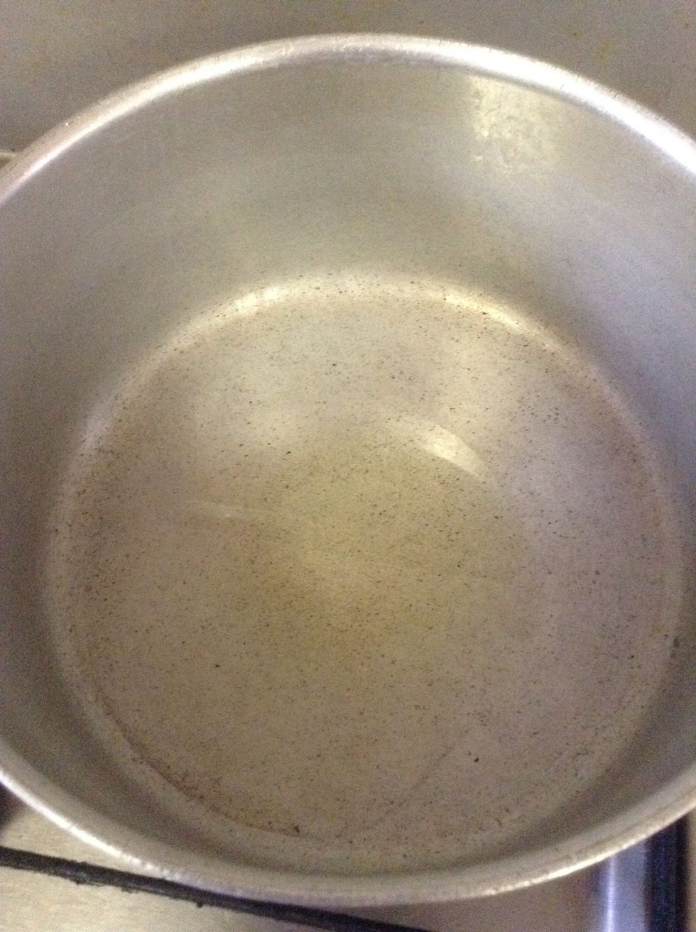 In another pan put half cup oil