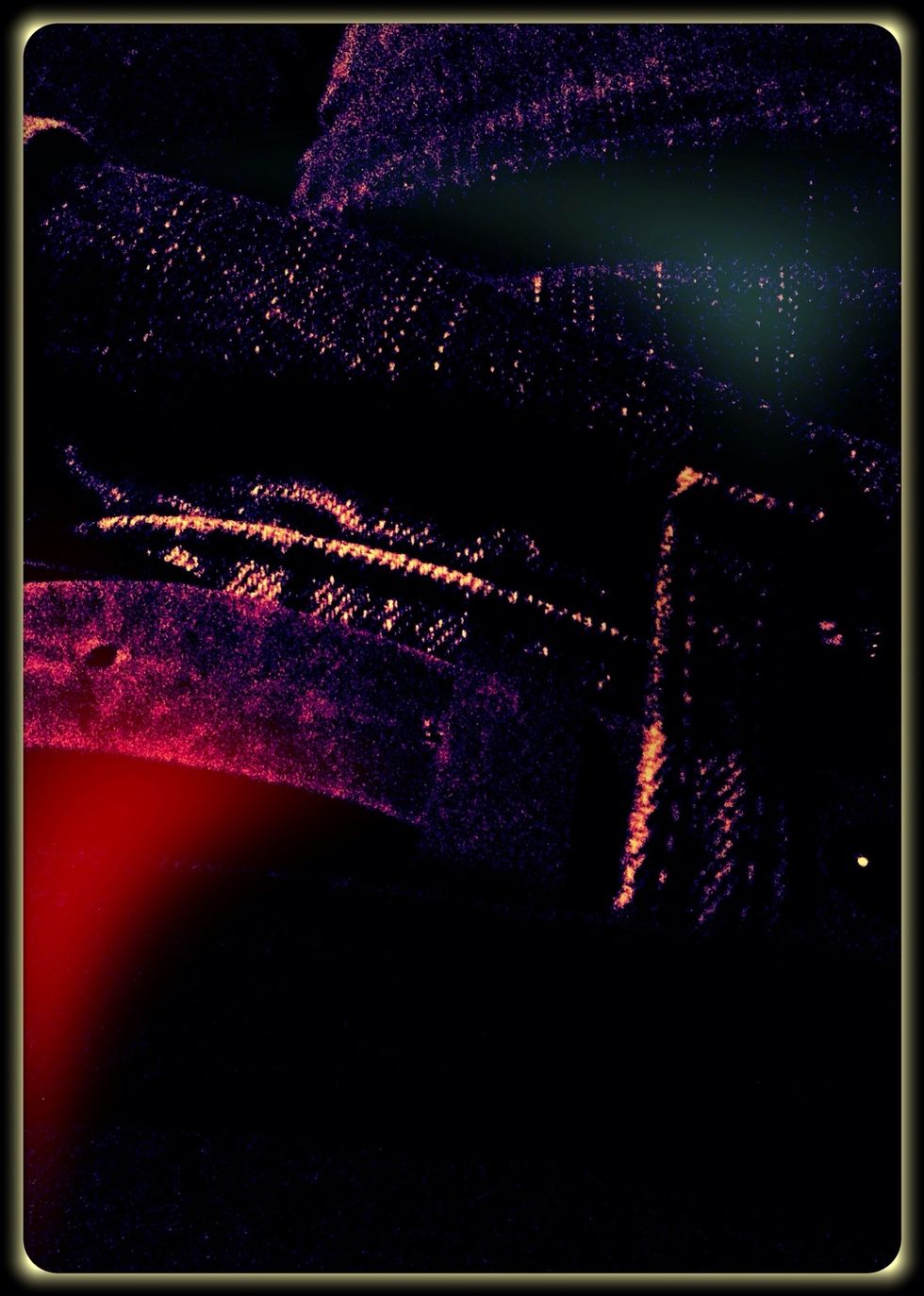 In Aviary, first use the Indiglow effect, press apply, then go back into effects and use the Aqua effect. Increase sharpness, contrast, saturation, and brightness. Save to camera roll.