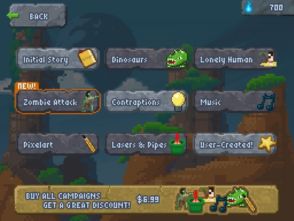 In campaigns go to contraptions