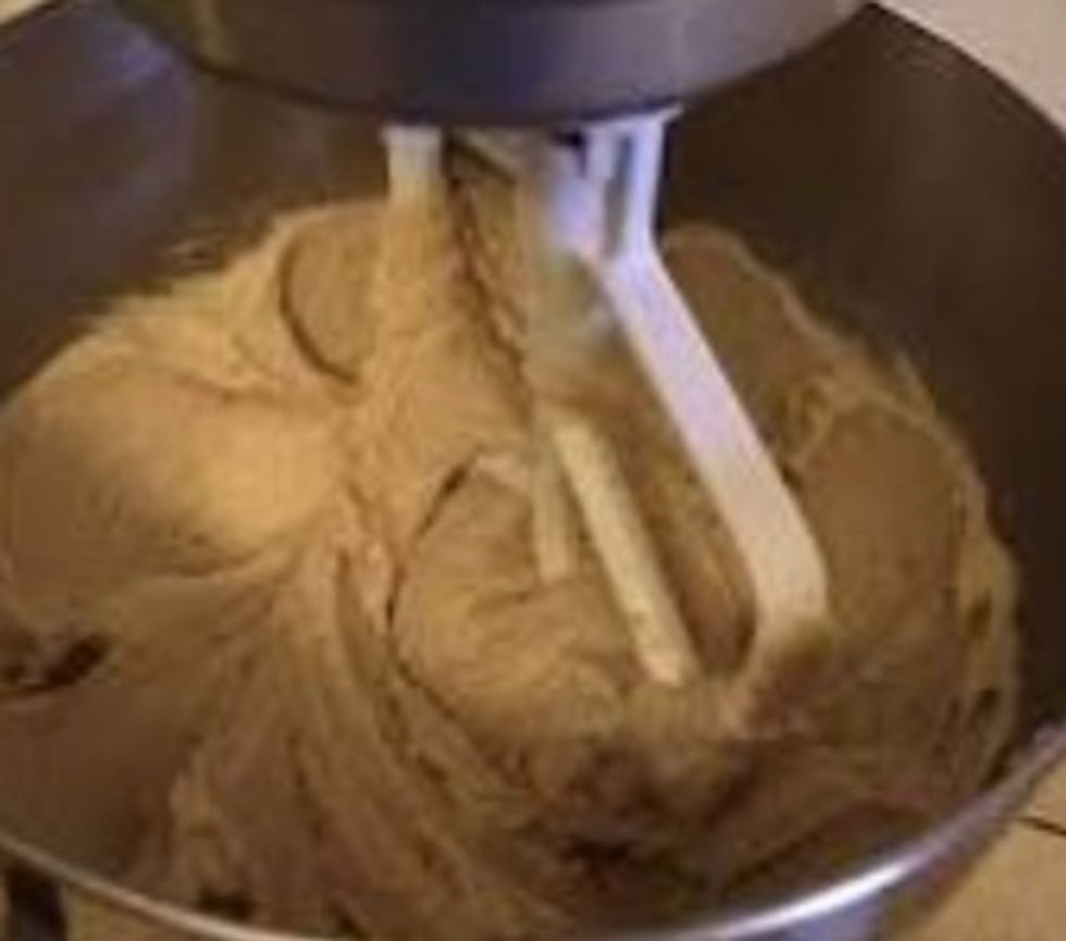 In large mixing bowl beat butter with an electric mixer on medium to high speed for 30 seconds. Add brown sugar. Beat until combined, scrapping edges as you mix.