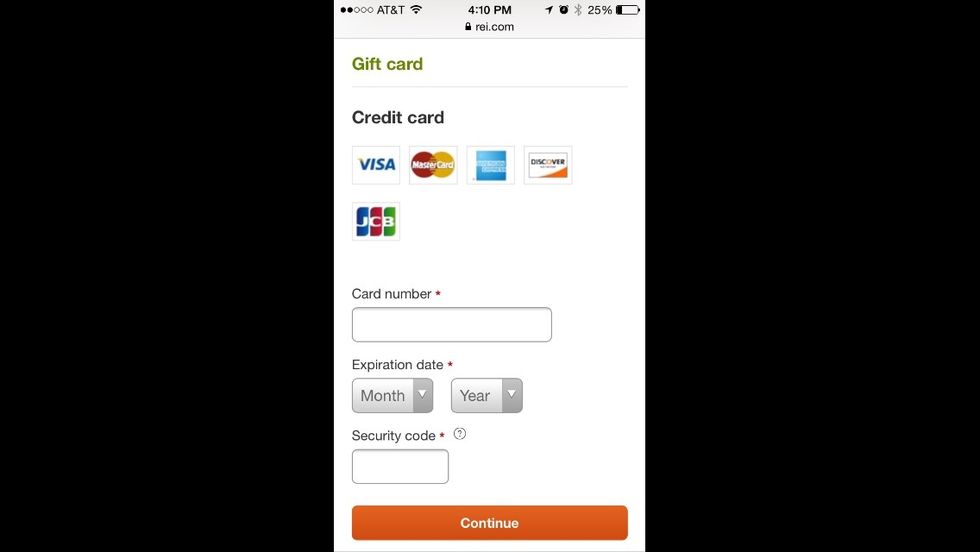 In mobile safari if you visit a website that asks for your credit card details there's a new option. First, tap into the credit card number field.