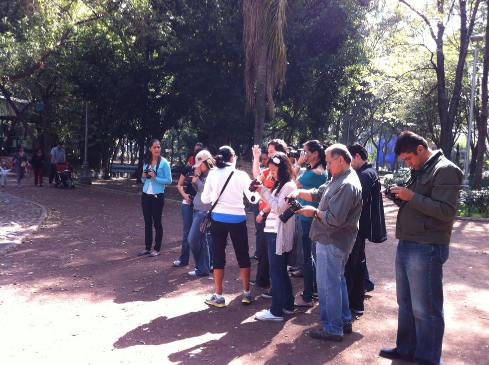 In my course , i teach to my students the way to Make a incredible photo, is feel first before shoot!