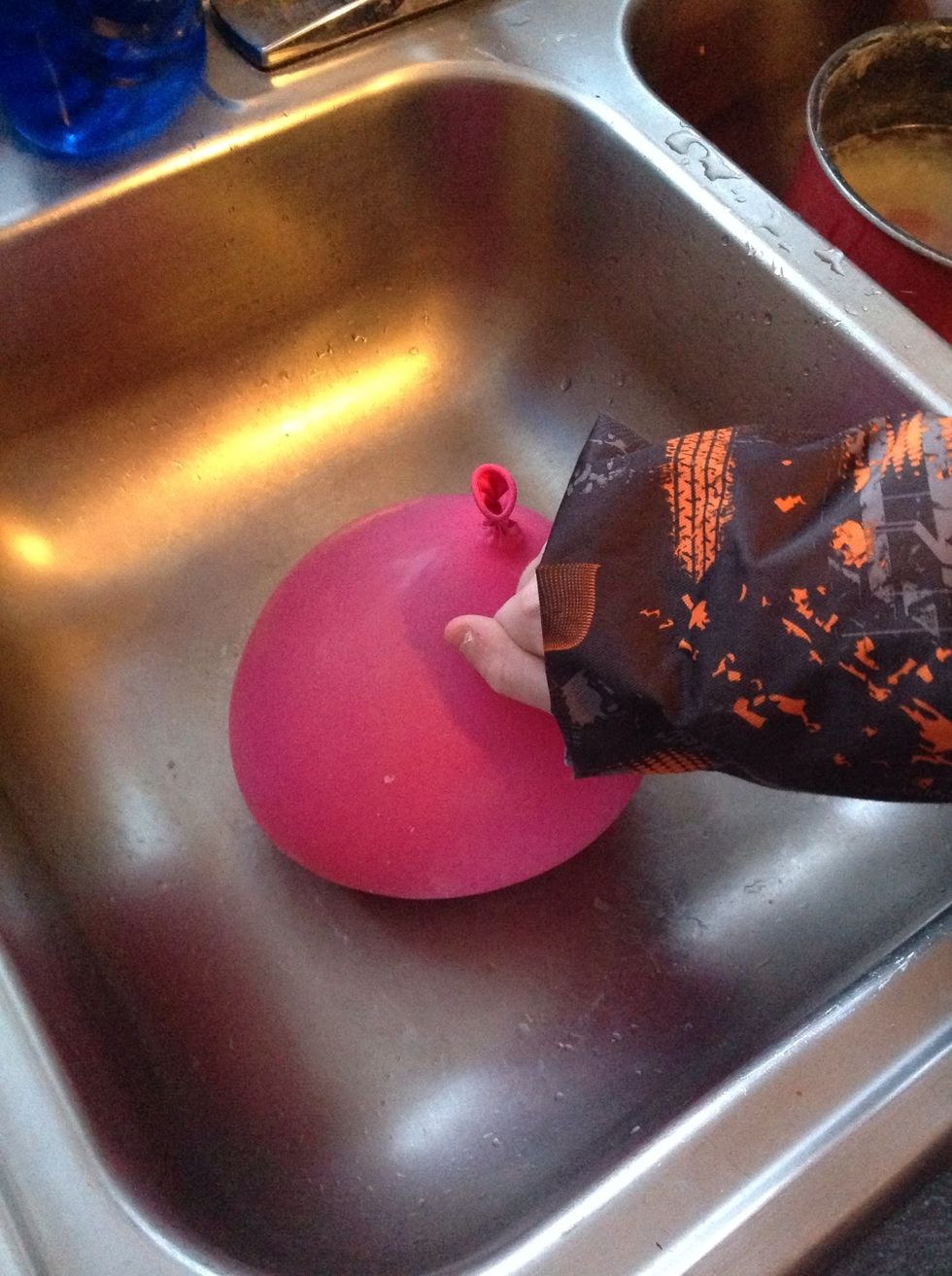 In one day check it and if it is hard and frozen bring it inside