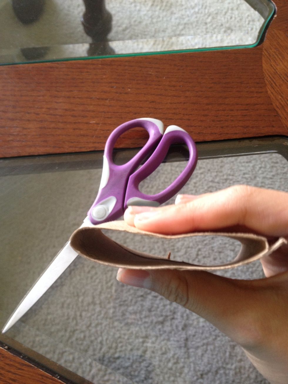 In opposite direction as other fold in half