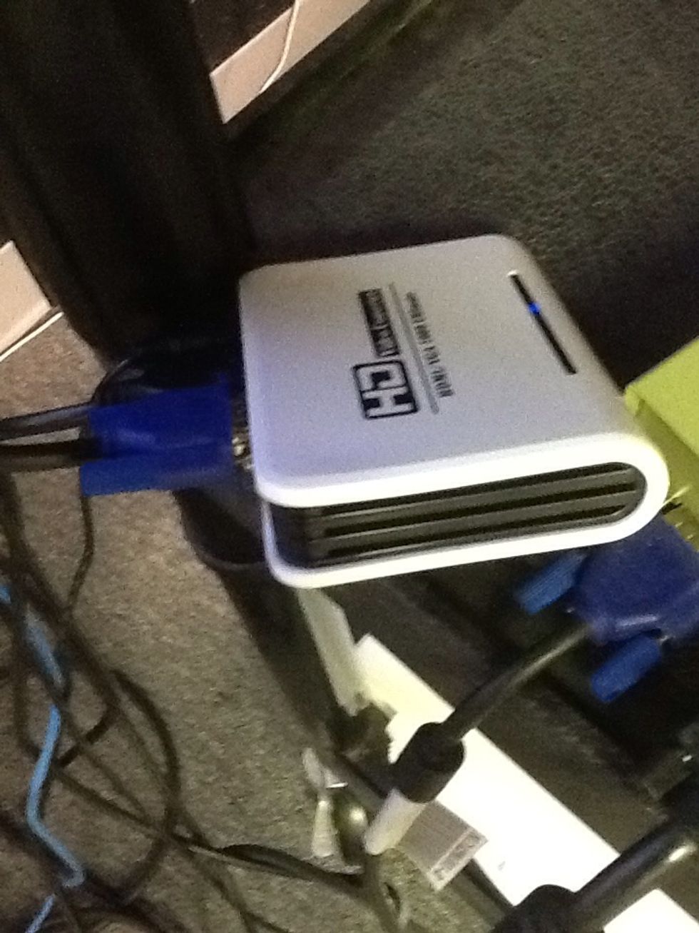 In order to do that you need the converter box. It must be connected to the Smart Board and the Apple TV device.
