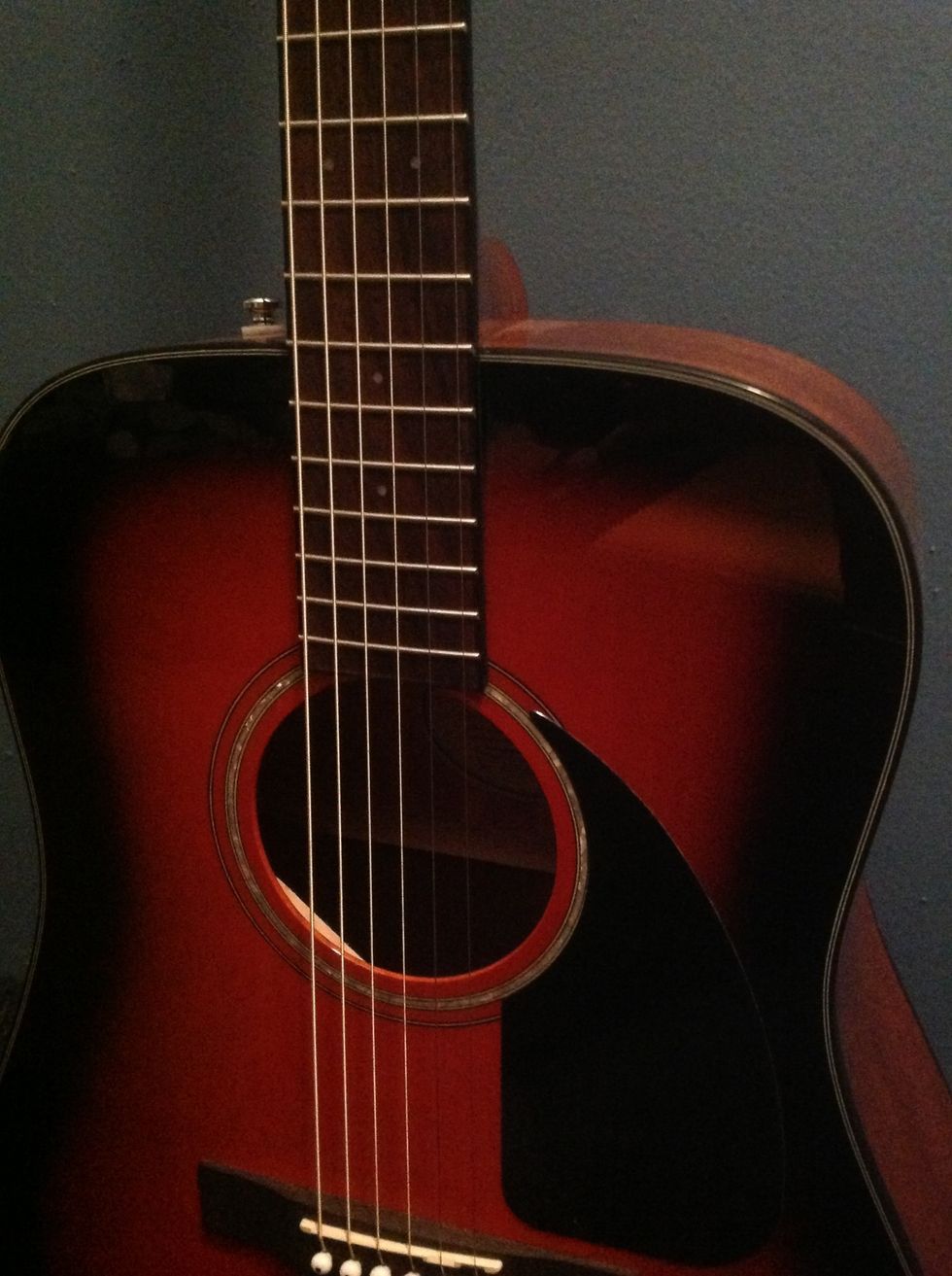 In order to make it easier for you to understand where to place your fingers, I will first tell you the note names of strings in case you didn't already know them.