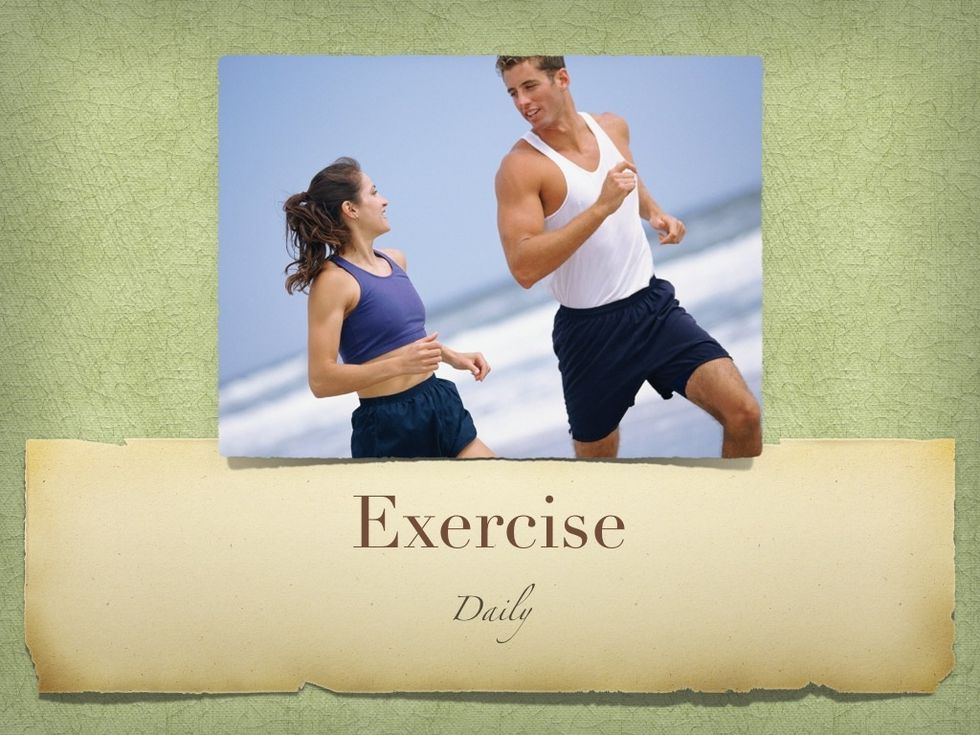 In other words, EXERCISE signals the body to store those extra calories as MUSCLE. When you exercise you break down your muscles. This signals the body to use those calories to build up your muscles.