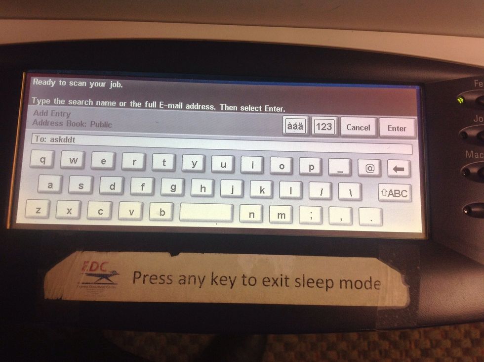 In the address bar, type askddt and hit Enter