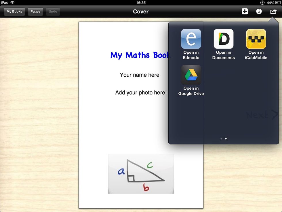 In the app where you made the file you wish to upload, tap the button that gives you the 'Open In...' box - it's usually the Share button - then choose iCab Mobile to add the file to its local storage