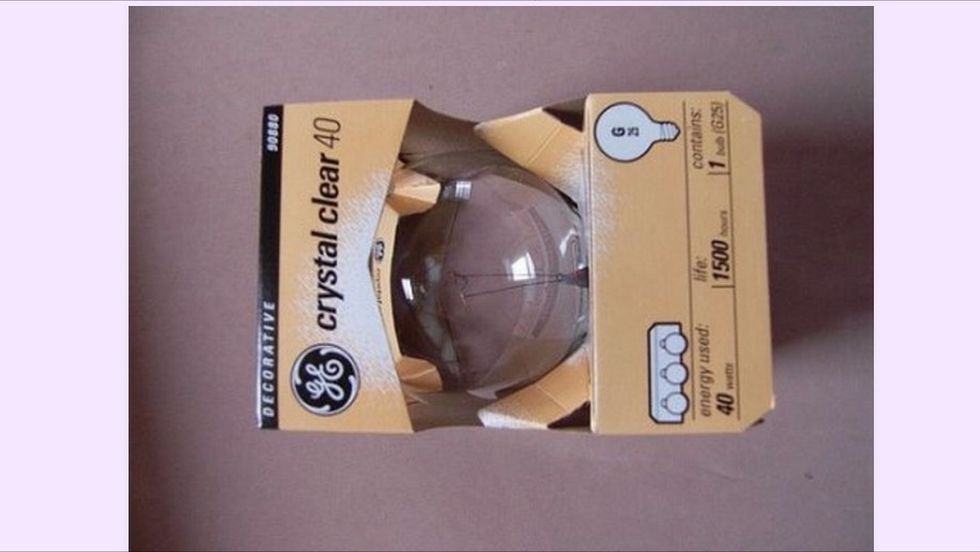 In the first thing get a lamp it musn't be a new lamp.