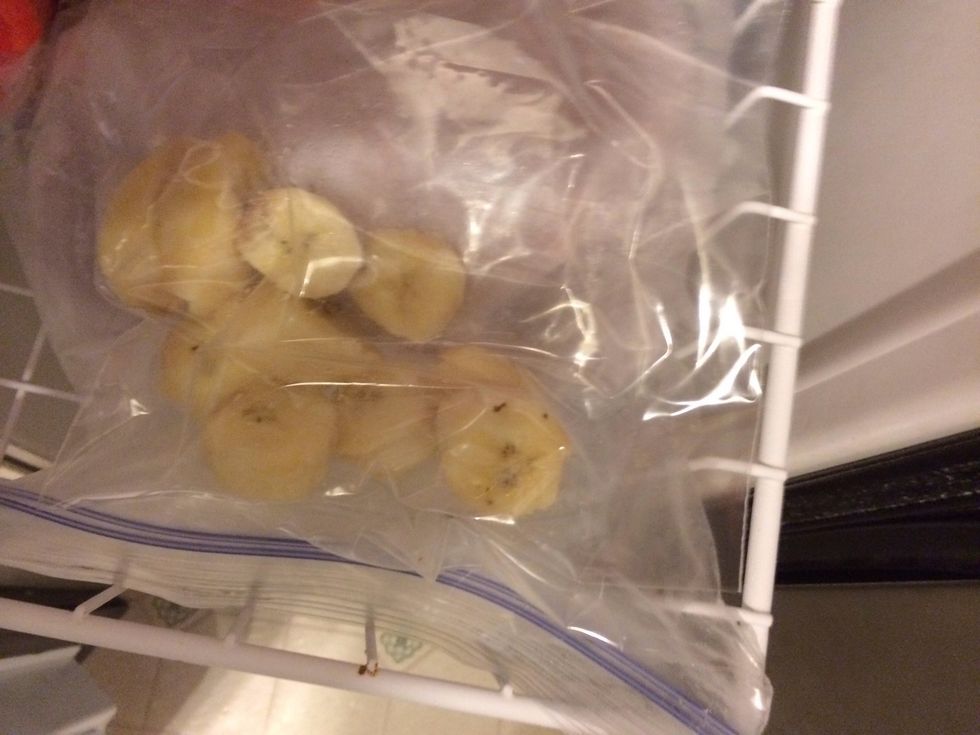 In the freezer they go. When you get enough you can make a few things.