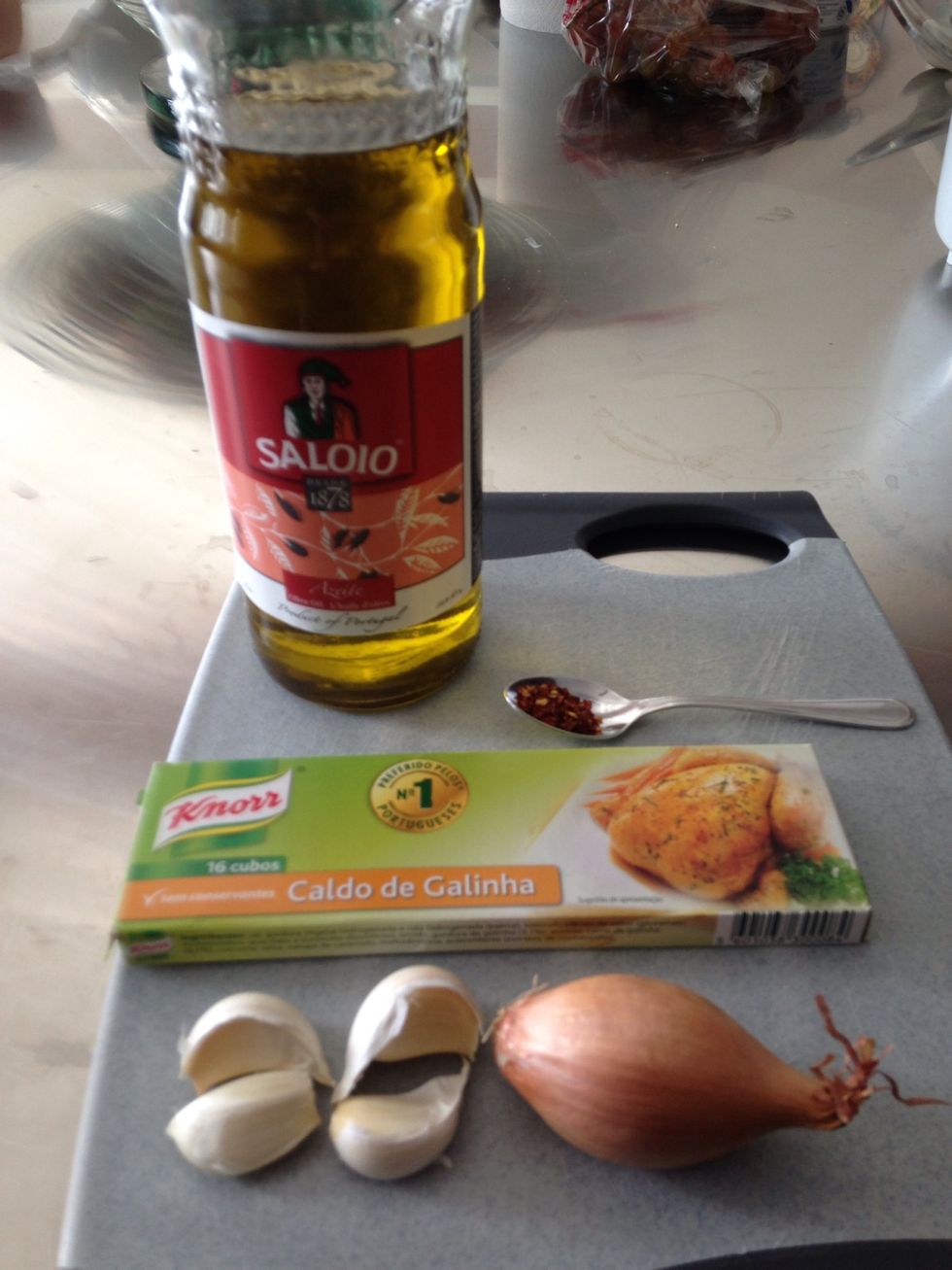 In the mean time, gather the rest of your ingredients