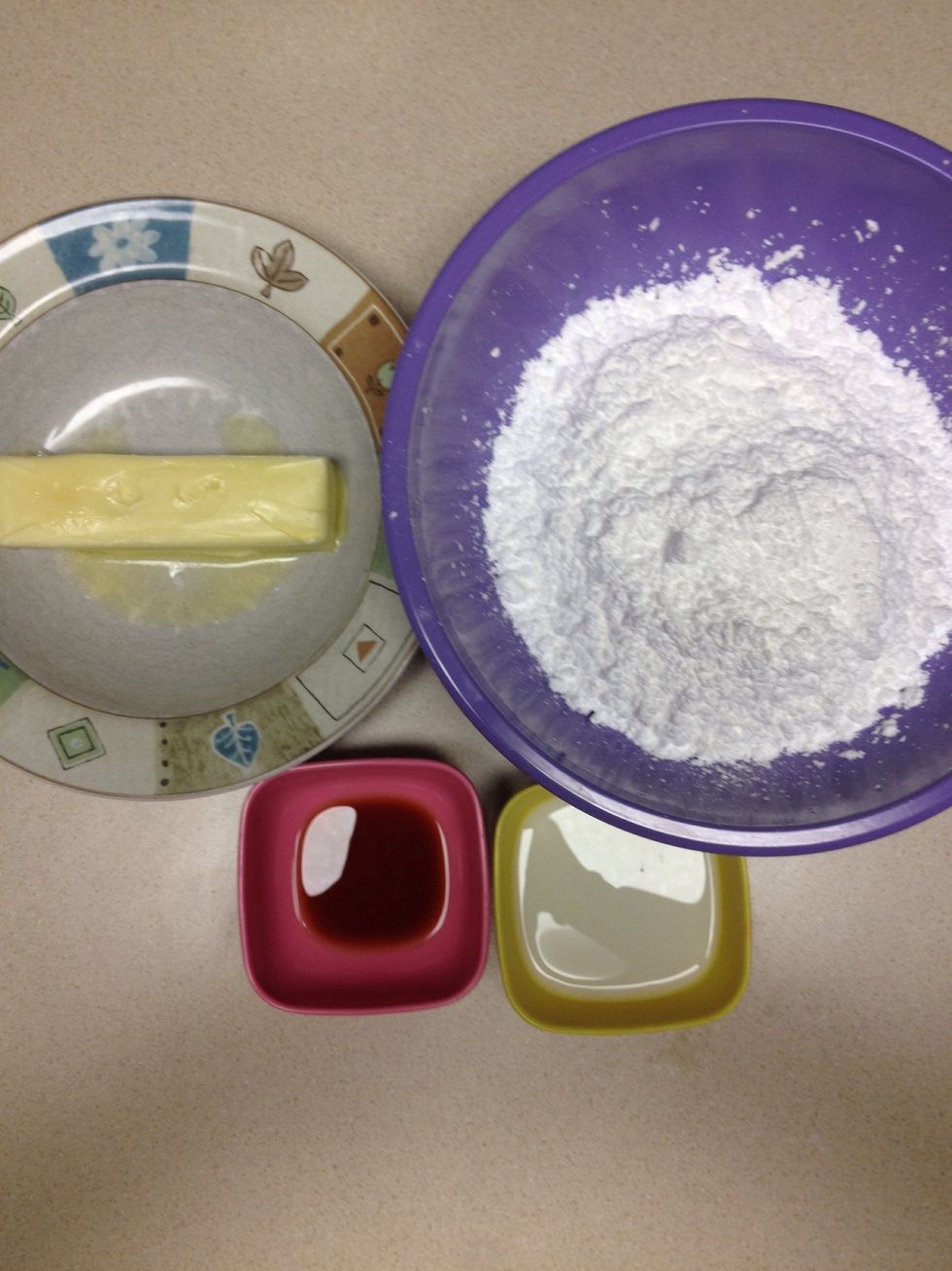 In the meantime, make the lemon butter cream filling