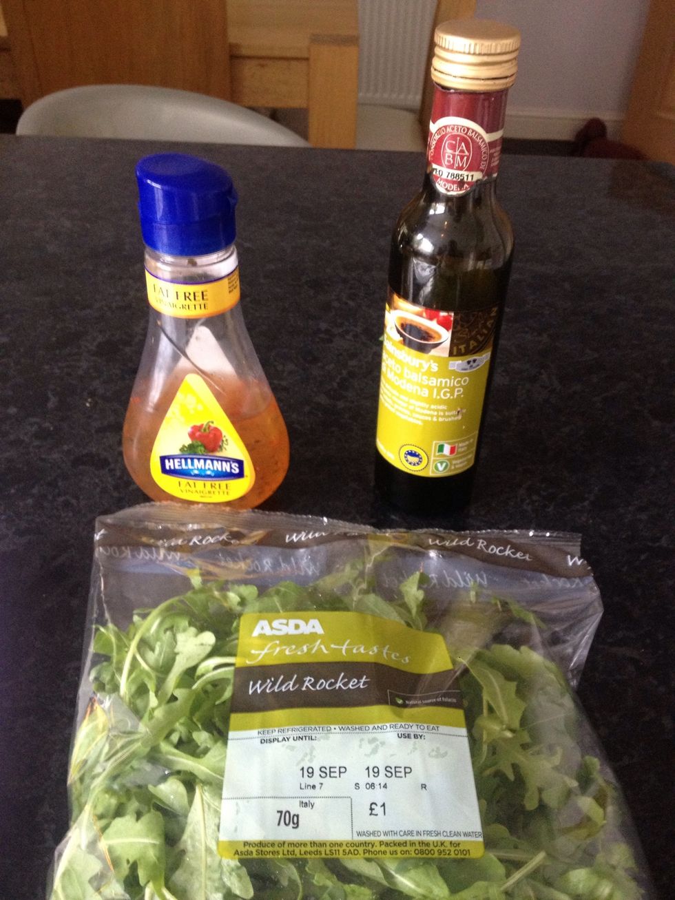 In the meantime, prepare your dressing for your bake
